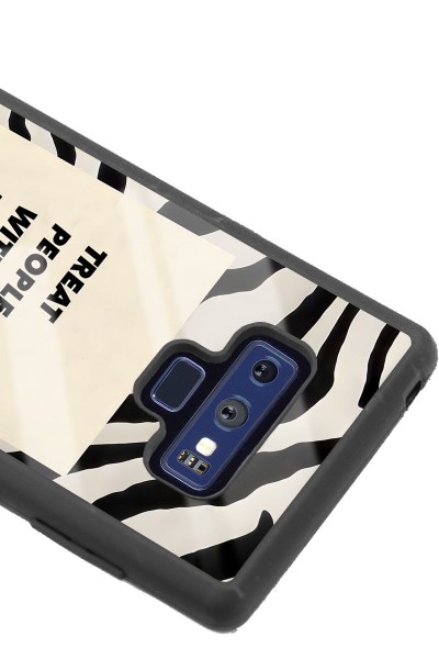 Samsung Note 9 Zebra Motto Tasarımlı Glossy Telefon Kılıfı