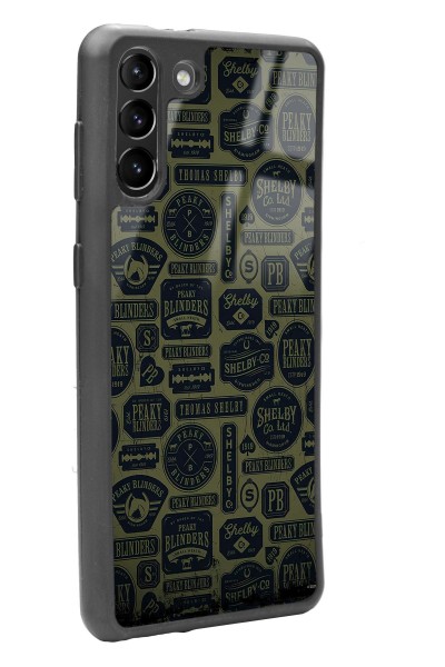 Samsung S-21 Plus Peaky Blinders Duvar Kağıdı Tasarımlı Glossy Telefon Kılıfı