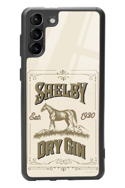 Samsung S-21 Plus Peaky Blinders Shelby Dry Gin Tasarımlı Glossy Telefon Kılıfı