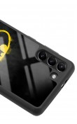 Samsung S-21 Plus Yellow Batman Tasarımlı Glossy Telefon Kılıfı