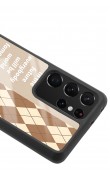 Samsung S-21 Ultra Andy Ekose Tasarımlı Glossy Telefon Kılıfı
