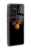 Samsung S-21 Ultra Black Angry Birds Tasarımlı Glossy Telefon Kılıfı