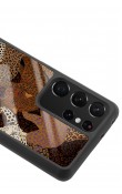 Samsung S-21 Ultra Leoparlar Tasarımlı Glossy Telefon Kılıfı