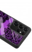 Samsung S-21 Ultra Lila Batman Tasarımlı Glossy Telefon Kılıfı