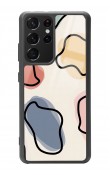 Samsung S-21 Ultra Nude Milky Tasarımlı Glossy Telefon Kılıfı