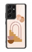 Samsung S-21 Ultra Nude Stairs Tasarımlı Glossy Telefon Kılıfı