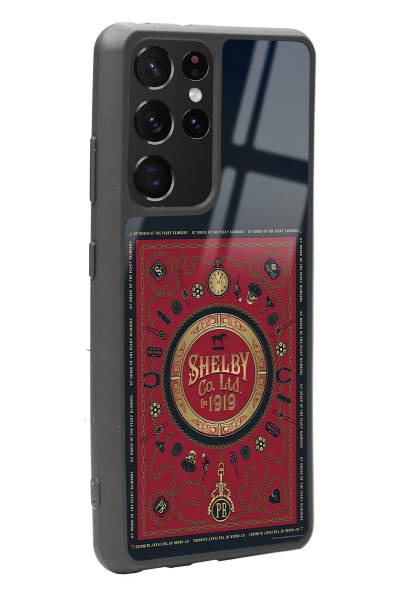 Samsung S-21 Ultra Peaky Blinders Shelby Co. Tasarımlı Glossy Telefon Kılıfı