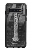 Samsung S10 Apollo Plan Tasarımlı Glossy Telefon Kılıfı