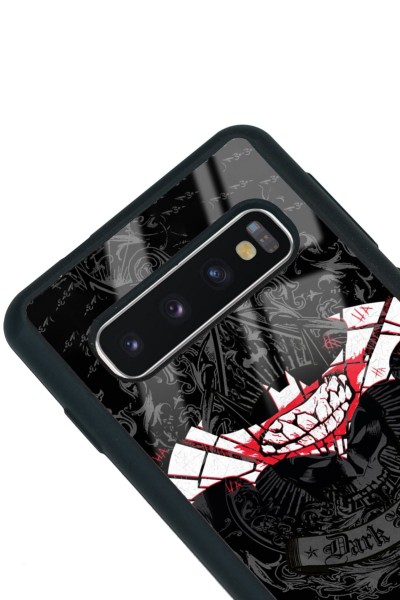Samsung S10 Batman Joker Tasarımlı Glossy Telefon Kılıfı