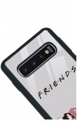 Samsung S10 Doodle Friends Tasarımlı Glossy Telefon Kılıfı