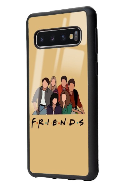 Samsung S10 Friends Tasarımlı Glossy Telefon Kılıfı
