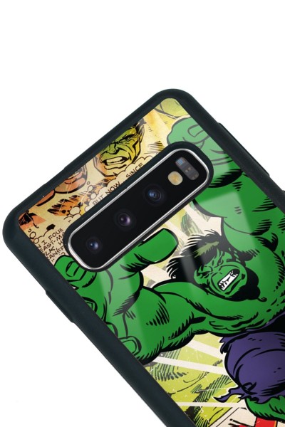 Samsung S10 Hulk Tasarımlı Glossy Telefon Kılıfı