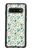 Samsung S10 Minik Ilkbahar Tasarımlı Glossy Telefon Kılıfı