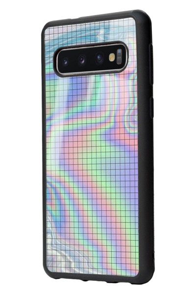 Samsung S10 Neon Dama Tasarımlı Glossy Telefon Kılıfı