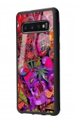 Samsung S10 Neon Island Tasarımlı Glossy Telefon Kılıfı