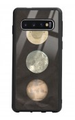 Samsung S10 Night Moon Tasarımlı Glossy Telefon Kılıfı