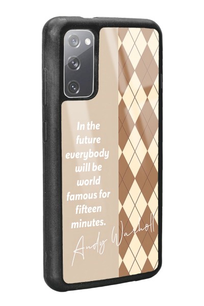 Samsung S20 Andy Ekose Tasarımlı Glossy Telefon Kılıfı