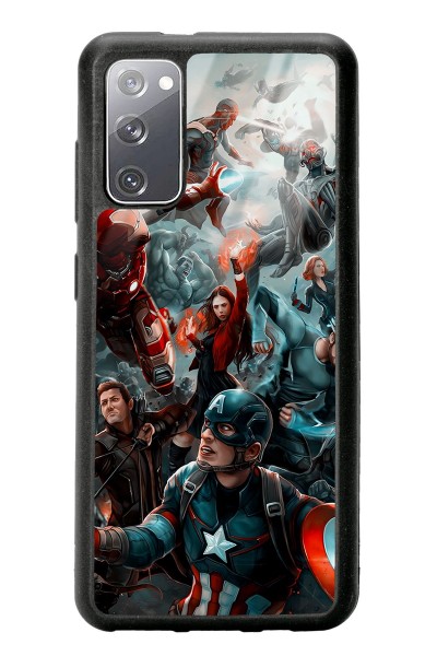 Samsung S20 Avengers Ultron Tasarımlı Glossy Telefon Kılıfı