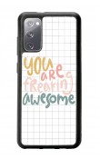 Samsung S20 Awesome Tasarımlı Glossy Telefon Kılıfı