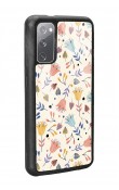 Samsung S20 Beyaz Bindanlı Tasarımlı Glossy Telefon Kılıfı