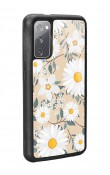 Samsung S20 Büyük Papatya Tasarımlı Glossy Telefon Kılıfı
