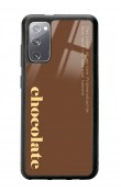 Samsung S20 Choclate Tasarımlı Glossy Telefon Kılıfı