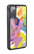 Samsung S20 Colored Brush Tasarımlı Glossy Telefon Kılıfı