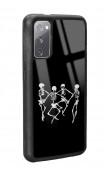 Samsung S20 Dancer Skeleton Tasarımlı Glossy Telefon Kılıfı