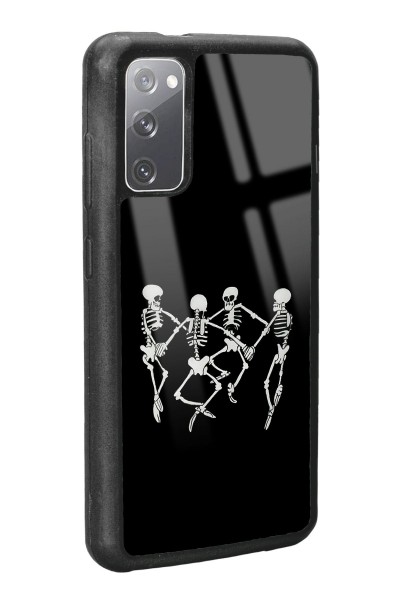 Samsung S20 Dancer Skeleton Tasarımlı Glossy Telefon Kılıfı