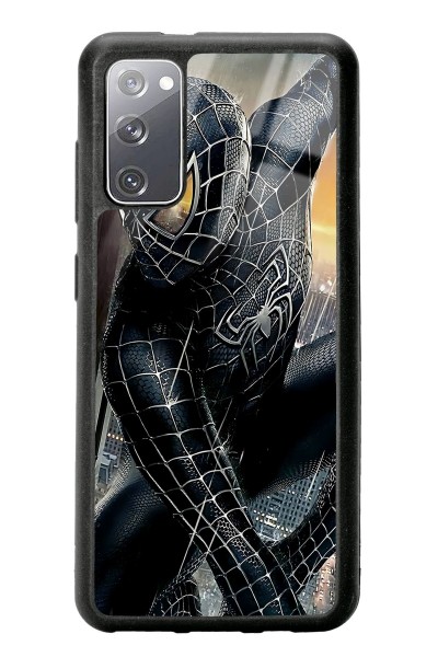 Samsung S20 Dark Spider Tasarımlı Glossy Telefon Kılıfı