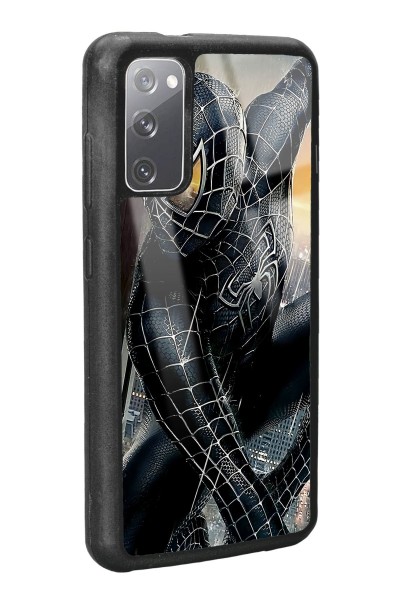Samsung S20 Dark Spider Tasarımlı Glossy Telefon Kılıfı