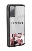 Samsung S20 Doodle Friends Tasarımlı Glossy Telefon Kılıfı