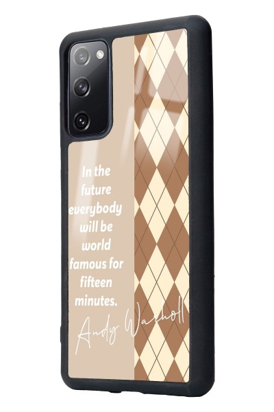 Samsung S20 Fe Andy Ekose Tasarımlı Glossy Telefon Kılıfı
