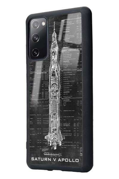 Samsung S20 Fe Apollo Plan Tasarımlı Glossy Telefon Kılıfı