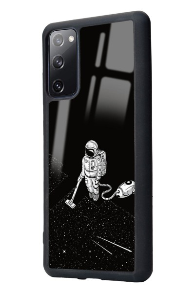 Samsung S20 Fe Astronot Tatiana Tasarımlı Glossy Telefon Kılıfı