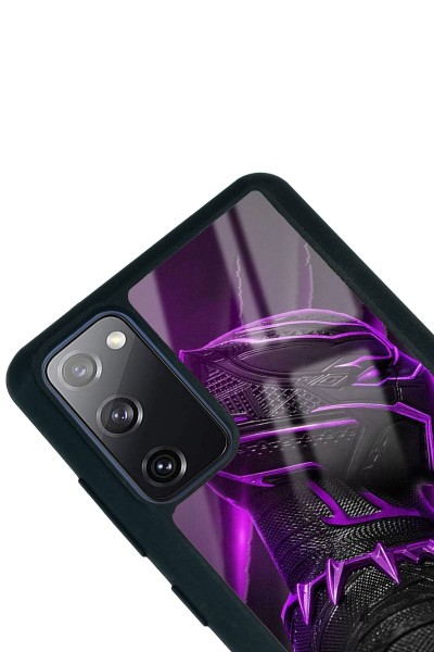 Samsung S20 Fe Black Panter Tasarımlı Glossy Telefon Kılıfı