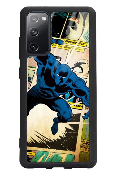 Samsung S20 Fe Black Panther Kara Panter Tasarımlı Glossy Telefon Kılıfı