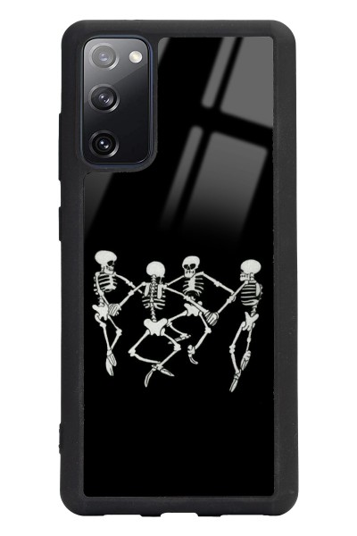 Samsung S20 Fe Dancer Skeleton Tasarımlı Glossy Telefon Kılıfı