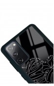 Samsung S20 Fe Dark Leaf Tasarımlı Glossy Telefon Kılıfı