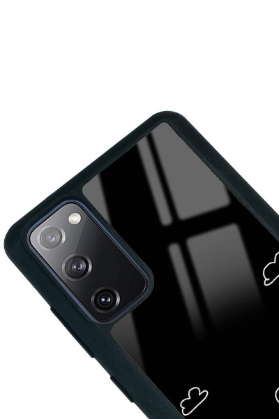 Samsung S20 Fe Doodle Casper Tasarımlı Glossy Telefon Kılıfı