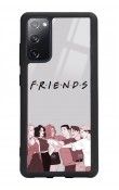 Samsung S20 Fe Doodle Friends Tasarımlı Glossy Telefon Kılıfı