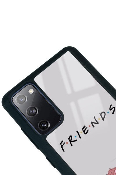 Samsung S20 Fe Doodle Friends Tasarımlı Glossy Telefon Kılıfı