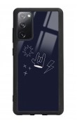 Samsung S20 Fe Doodle Punk Tasarımlı Glossy Telefon Kılıfı