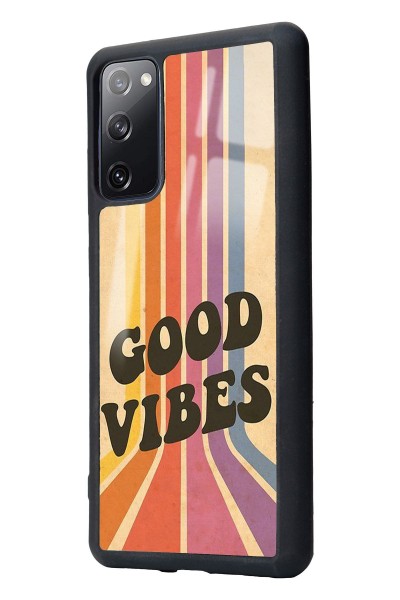 Samsung S20 Fe Good Vibes Tasarımlı Glossy Telefon Kılıfı