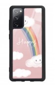 Samsung S20 Fe Happy Cloude Tasarımlı Glossy Telefon Kılıfı
