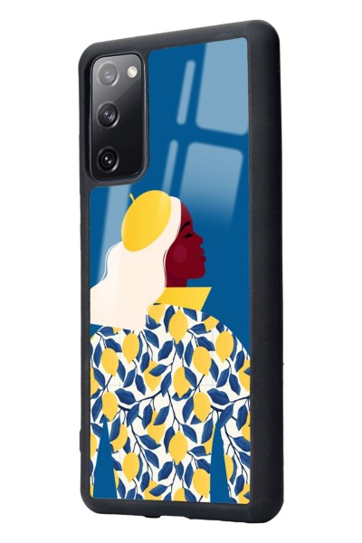 Samsung S20 Fe Lemon Woman Tasarımlı Glossy Telefon Kılıfı