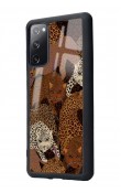 Samsung S20 Fe Leoparlar Tasarımlı Glossy Telefon Kılıfı