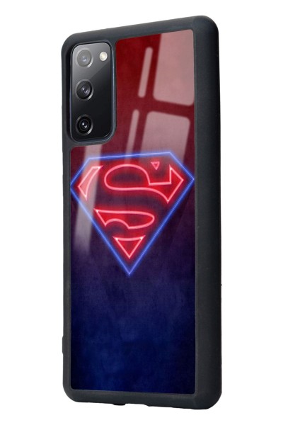 Samsung S20 Fe Neon Superman Tasarımlı Glossy Telefon Kılıfı