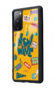 Samsung S20 Fe New Wave Tasarımlı Glossy Telefon Kılıfı
