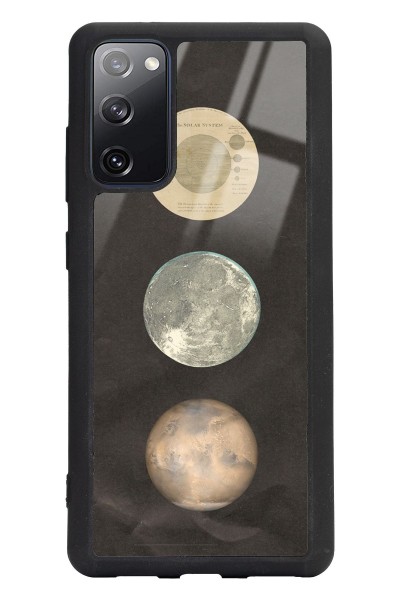 Samsung S20 Fe Night Moon Tasarımlı Glossy Telefon Kılıfı